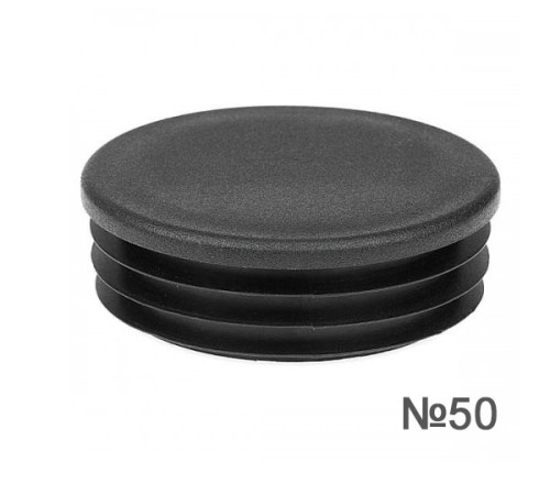 Купить Заглушка пластиковая для трубы, круглая 50